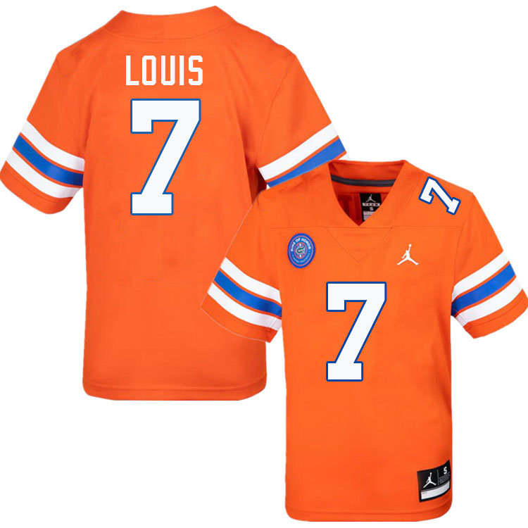 Byron Louis Florida Jersey,Florida Gators #7 Byron Louis Uniforms,Jersey Youth-Throwback Orange Byron Louis Florida Jersey,Florida Gators #7 Byron Louis Uniforms,Jersey Youth-Throwback Orange